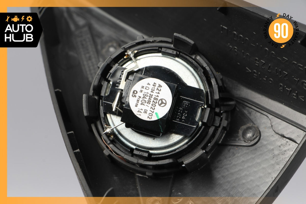 03-06 Mercedes W211 E55 AMG E350 Tweeter Speaker Cover Left Driver Side Black - photo 9