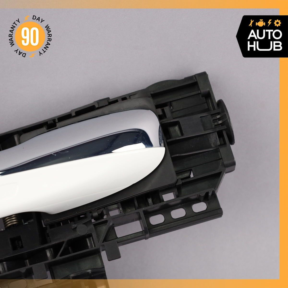 Mercedes W213 E300 Rear Left Side Door Handle White OEM - photo 2
