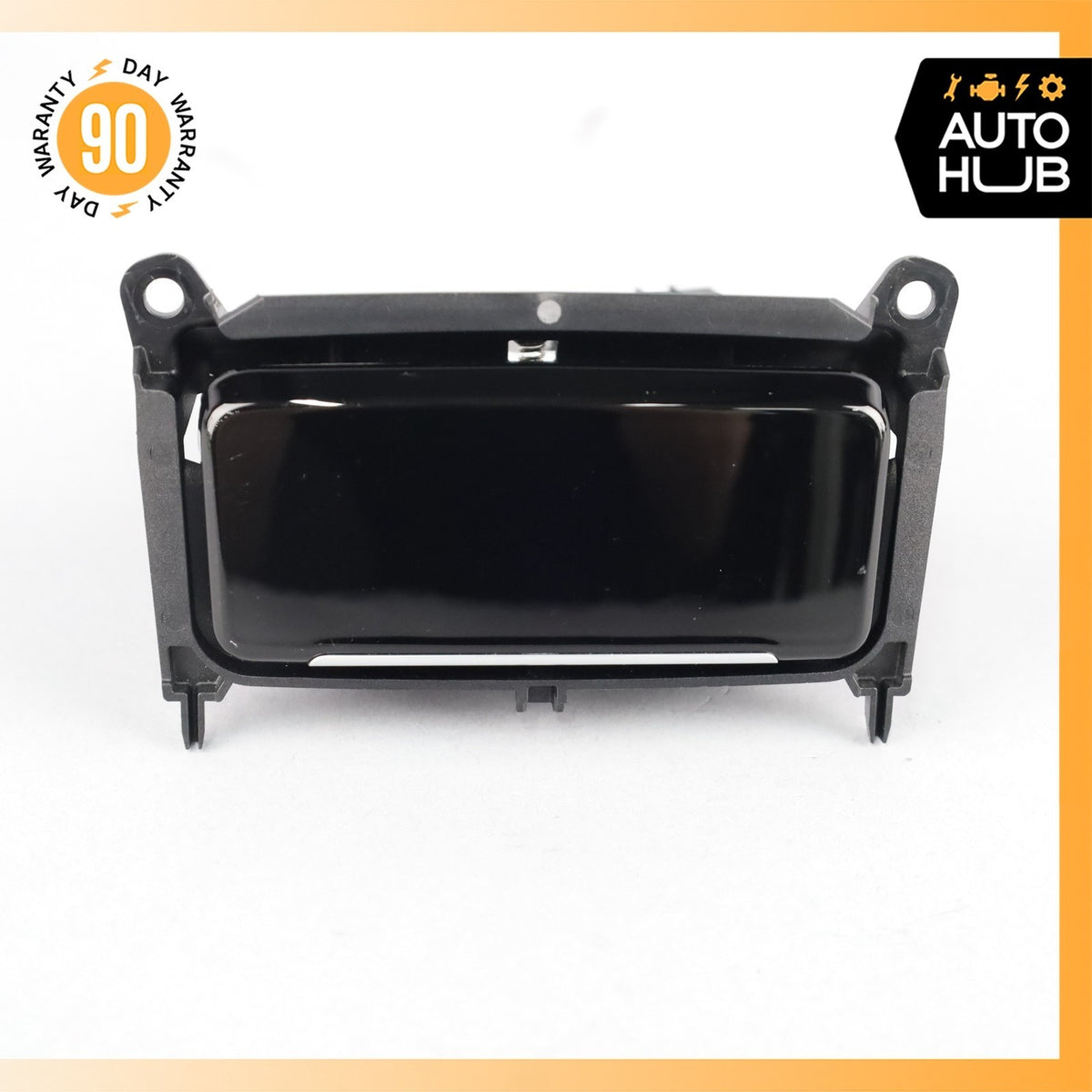 11-18 Porsche Cayenne 958 Center Console Shifter Trim Ash Tray Piano Wood OEM - photo 4
