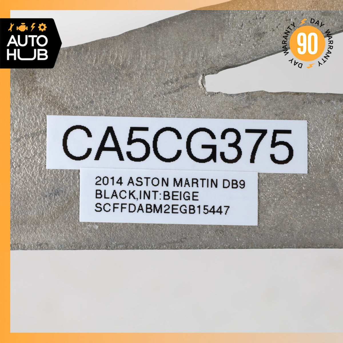 Aston Martin DB9 Engine Computer Module ECU Bracket Right Side OEM 22k - photo 13
