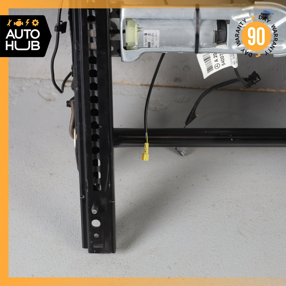 10-17 Mercedes W207 E350 C250 Front Left Seat Rail Track Frame w/ Motors OEM - photo 17