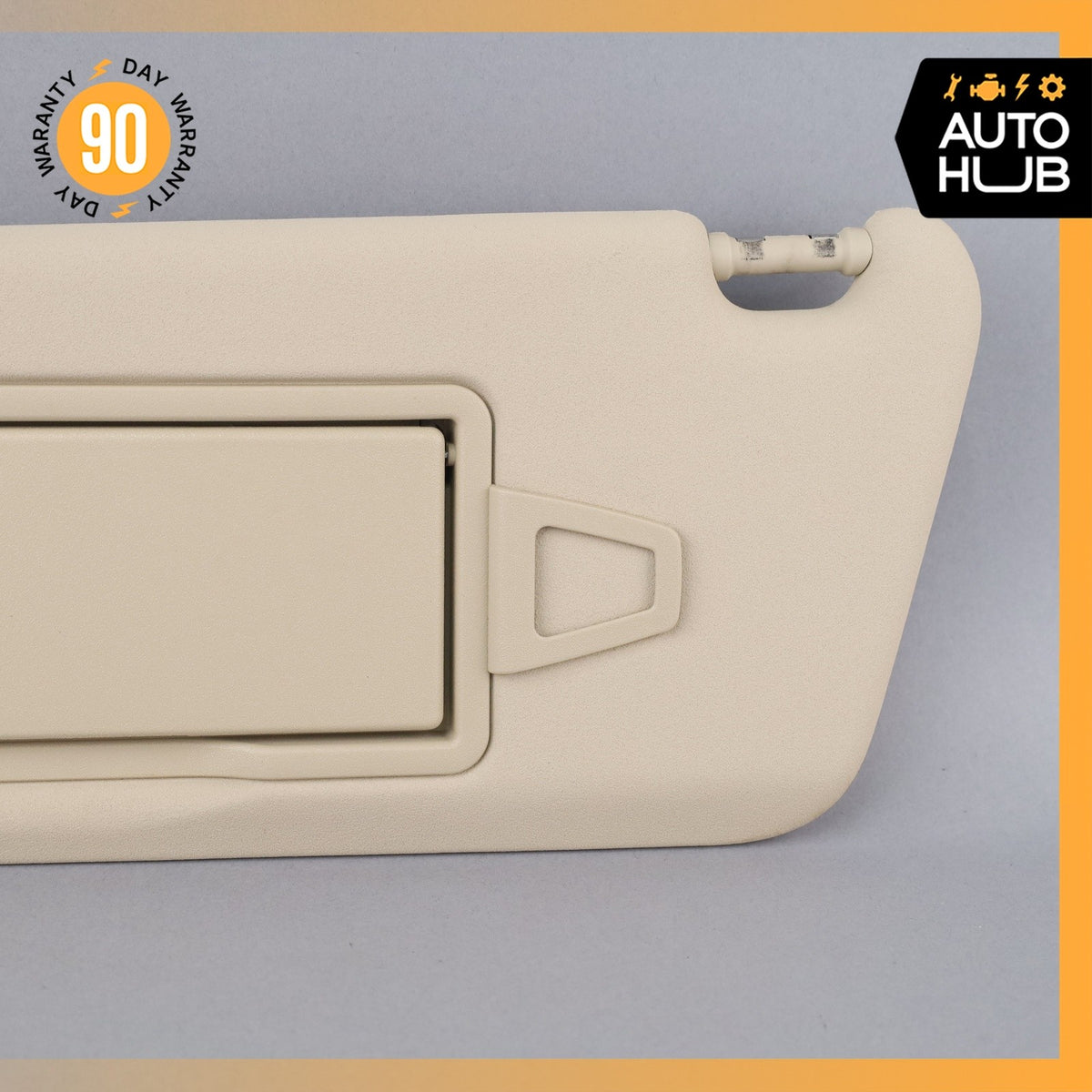 08-14 Mercedes W204 C250 C350 Left Driver Side Sunvisor Sun Visor Beige OEM - photo 8