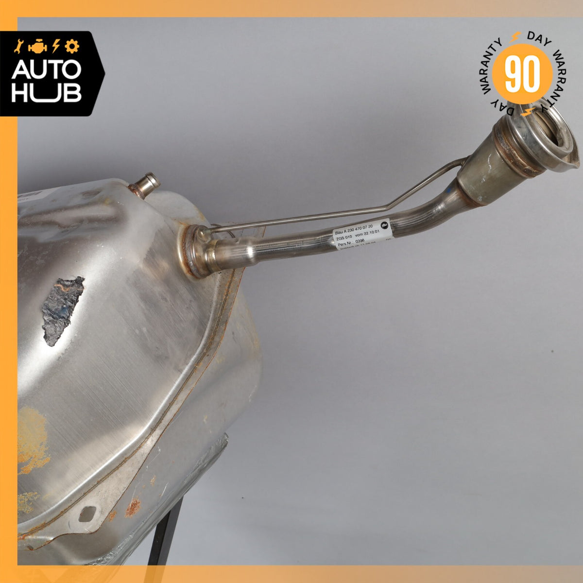 03-06 Mercedes R230 SL500 Fuel Gas Tank Reservoir Assembly 2304704001 OEM - photo 4