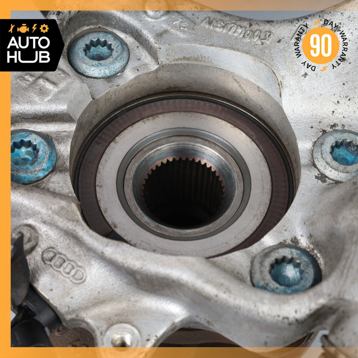 Bentley Continental GT Flying Spur Rear Right Side Spindle Knuckle Hub OEM - photo 11