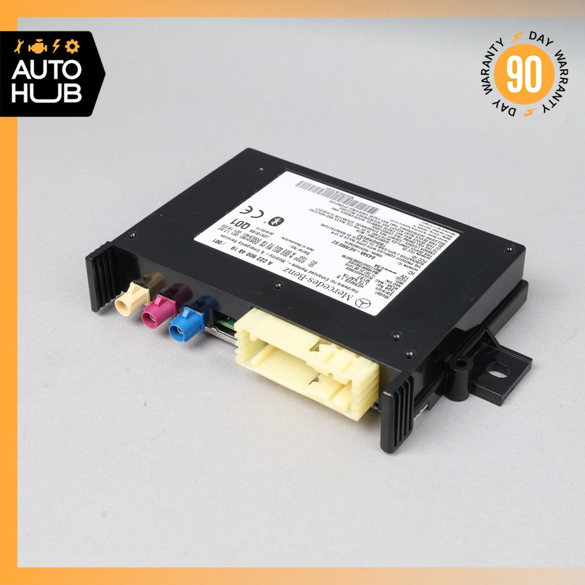 2019 Mercedes W205 C300 Bluetooth Telematic Control Module 2229004819 OEM 50k - photo 2