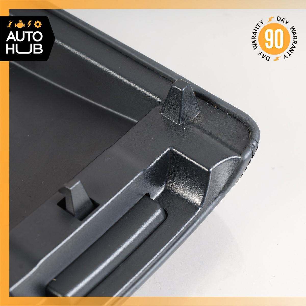 14-24 Jaguar X152 F-Type Center Console Arm Rest Armrest Panel Cover Black OEM - photo 14