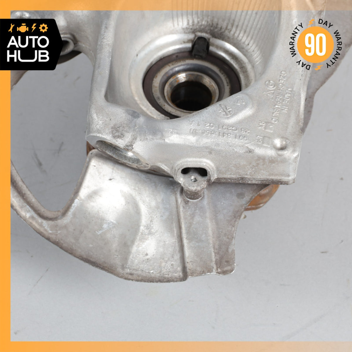 17-19 Porsche 991 911 Carrera 4S AWD Front Right Spindle Knuckle Hub OEM 24k - photo 12