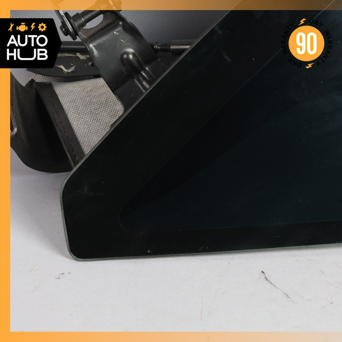 04-09 Cadillac XLR Rear Right Passenger Side Quarter Window Glass w/Trim OEM - photo 2
