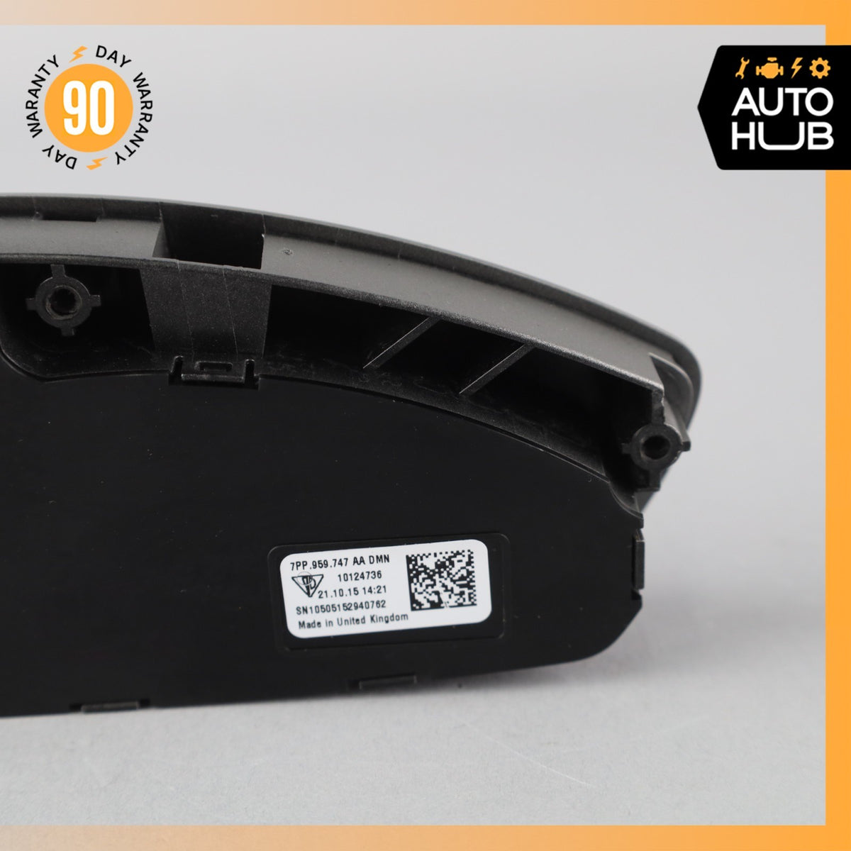 11-18 Porsche Cayenne 958 Front Left Seat Control Switch 7PP959747AA OEM 31k - photo 6