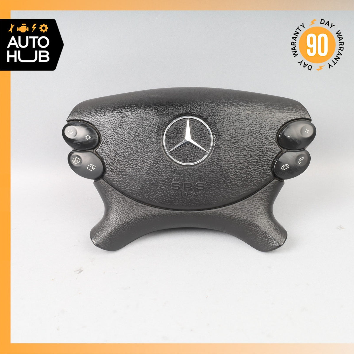 Mercedes W209 CLK550 E350 CLS500 CLK350 Steering Wheel Airbag Air Bag Black OEM - photo 1
