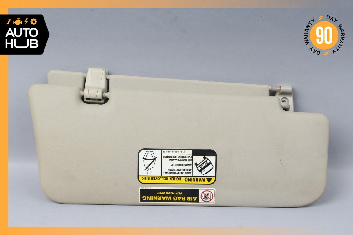 06-12 Mercedes W164 ML350 GL450 Sun Visor Sunvisor Front Left Driver Side OEM - photo 2