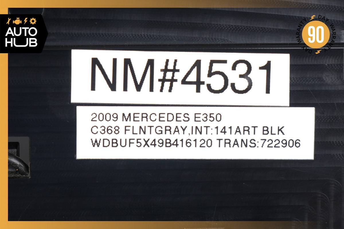 07-09 Mercedes W211 E350 CLS550 E63 AMG Hazard Switch Control Panel Wood OEM - photo 12