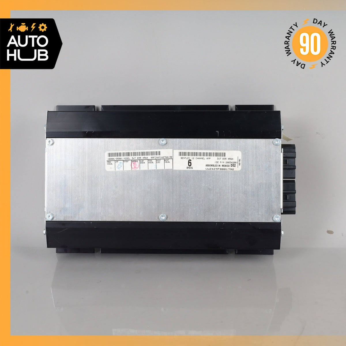 07-11 Bentley Continental GTC Premium Audio Sound System Amplifier Amp OEM 40k - photo 7