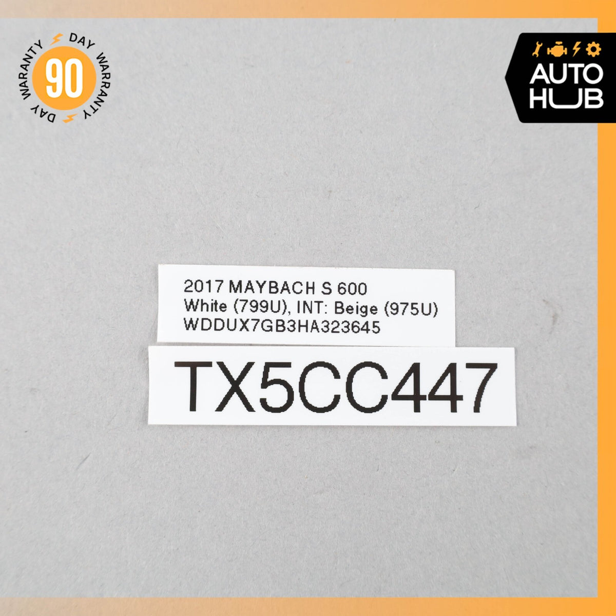 Mercedes W222 Maybach S600 Rear Left Side Brake Wear Sensor Wiring OEM - photo 14