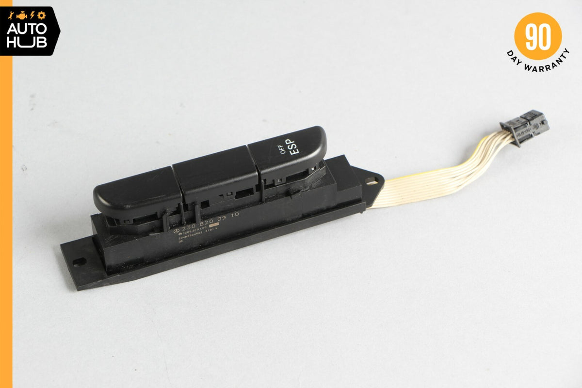 Mercedes R230 SL500 SL55 AMG Center Console ESP Switch Control Button OEM - photo 5