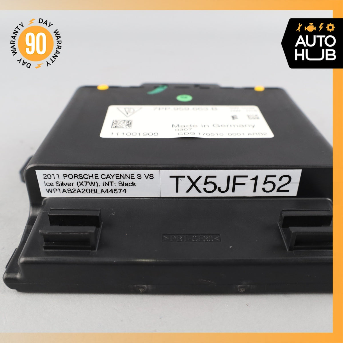 Porsche Cayenne 958 Start Stop Voltage Stabilizer Control Module ECU OEM - photo 9