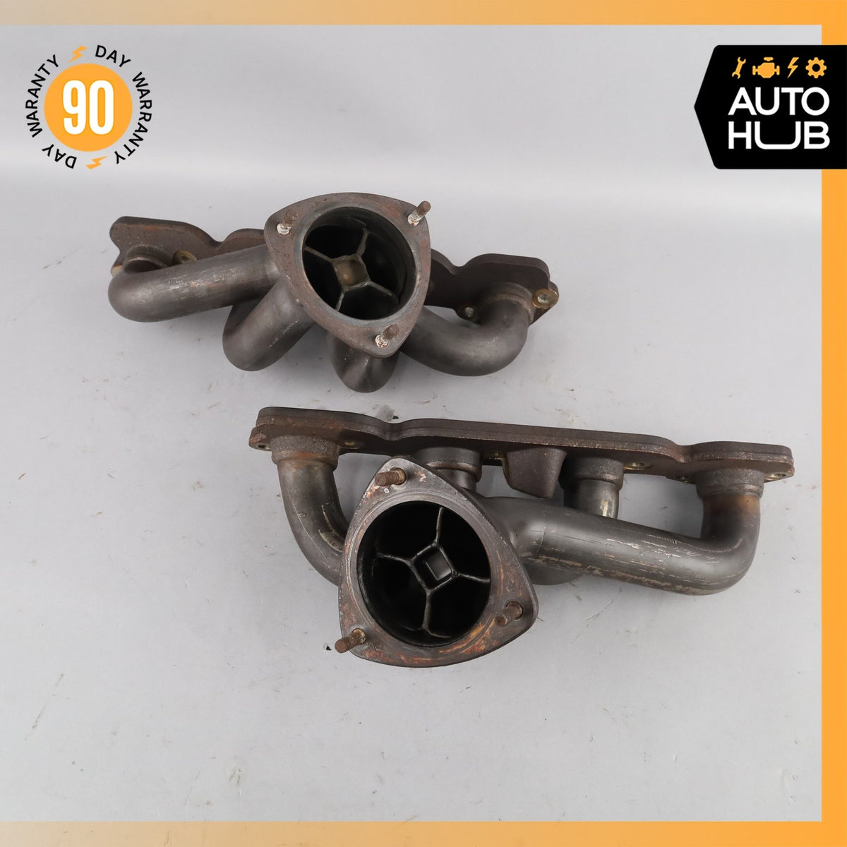 04-19 Maserati Quattroporte M139 Exhaust Manifold Right & Left Side Set OEM 55k - photo 14