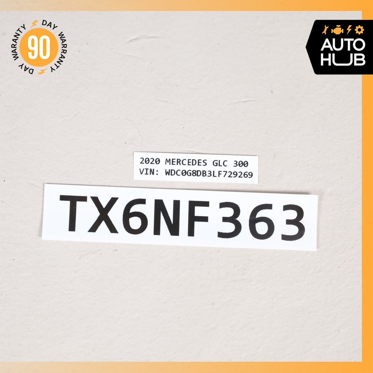 16-22 Mercedes X253 GLC300 GLC63 AMG Rear Left Driver Side Door Shell OEM 78k - photo 17