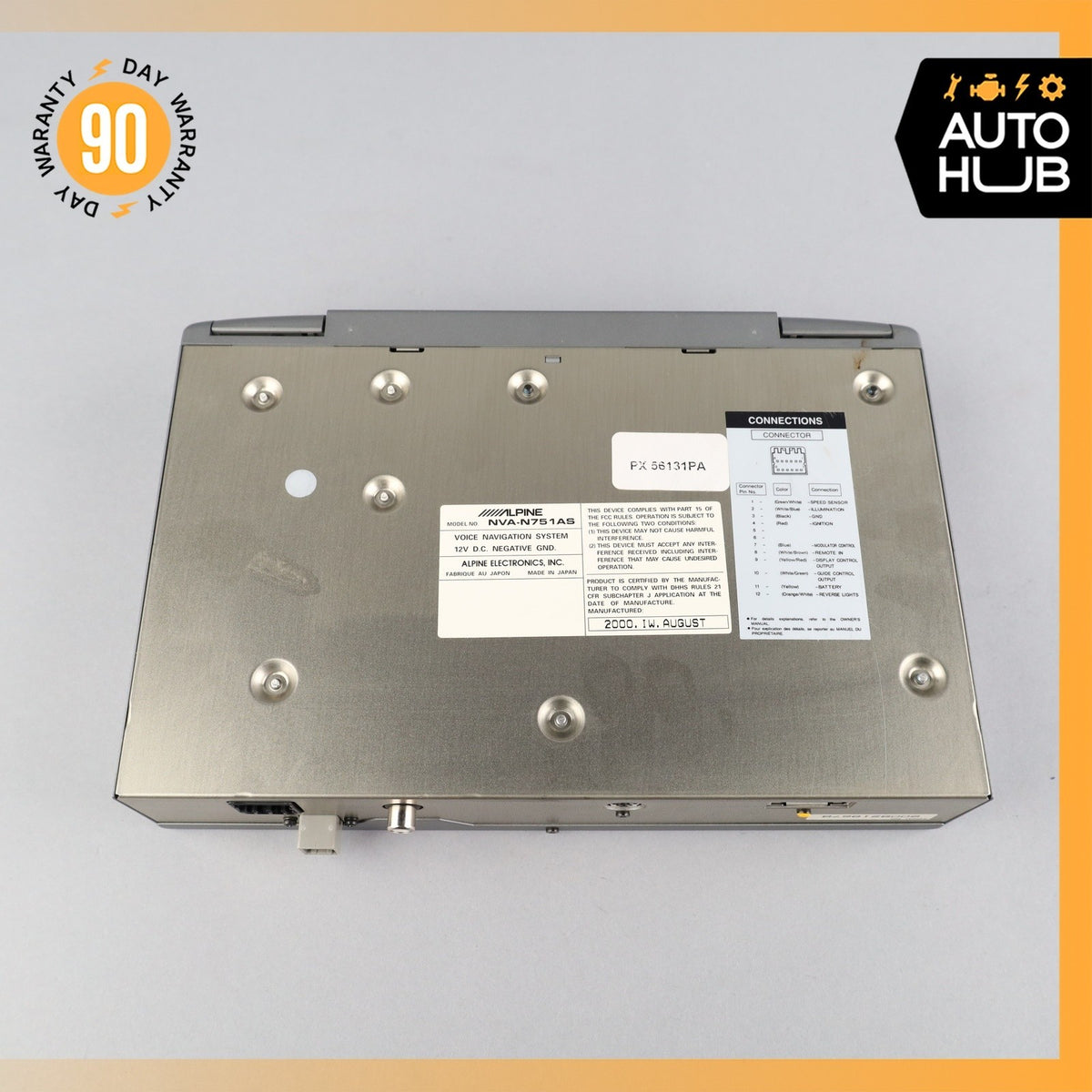 00-04 Bentley Arnage / RR Seraph CD GPS Receiver Navigation Satellite Module OEM - photo 9
