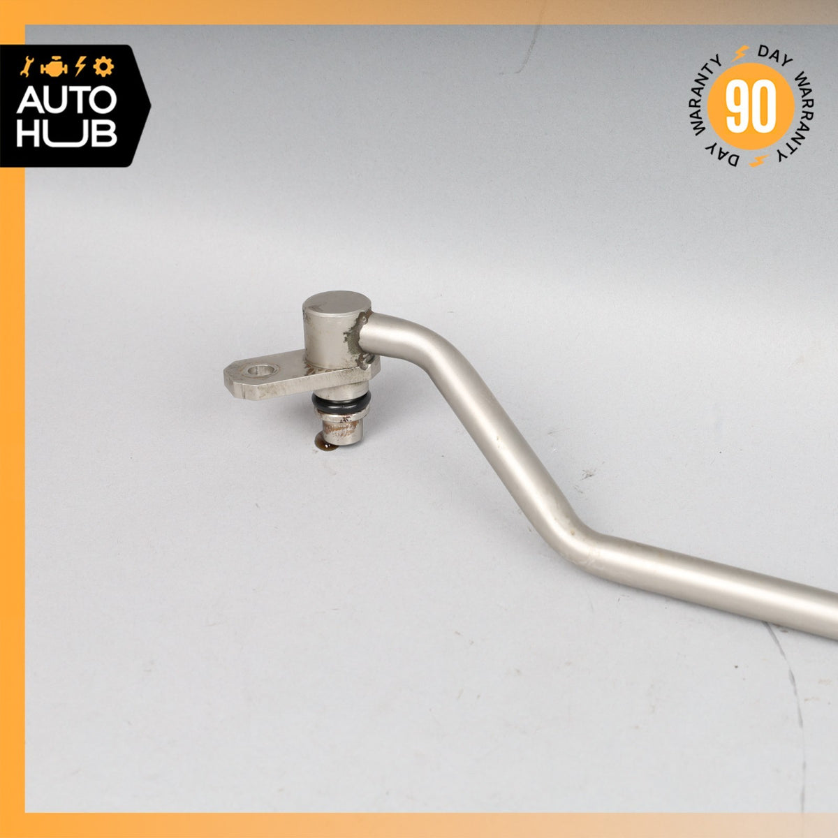 03-13 Bentley Continental GT GTC Upper Front Diff Oil Cooler Line 3W0317812 OEM - photo 10