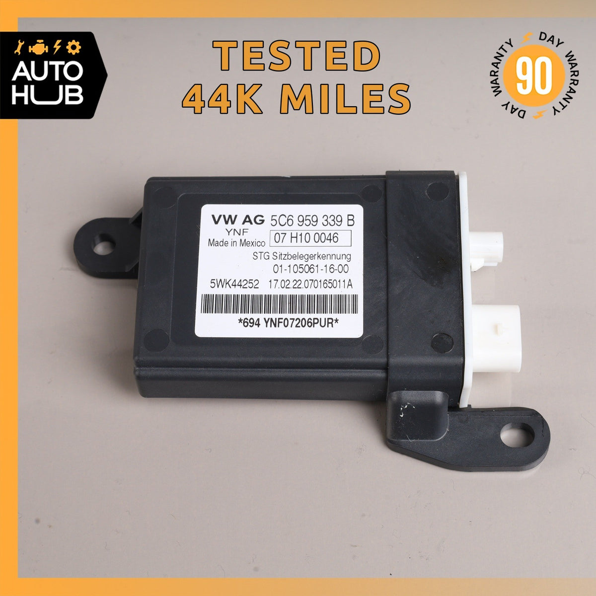 Macan 95B Audi C7 S6 Front Right Seat Occupant Control Module 5C6959339B OEM - photo 1