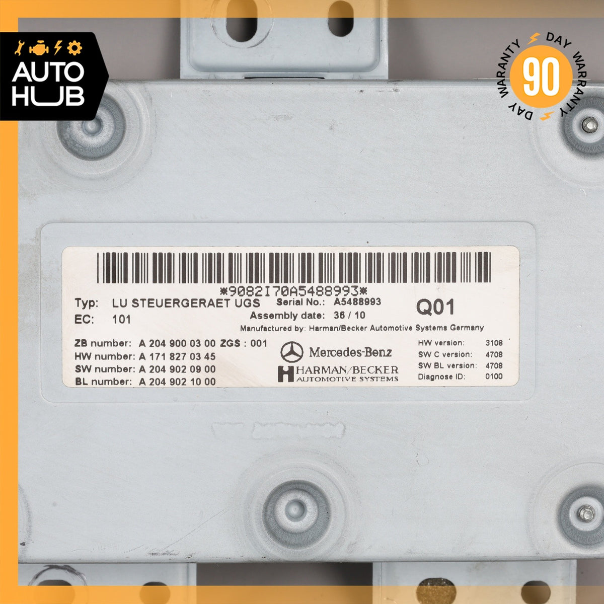 Mercedes W164 ML550 S400 SLK350 Communication Interface Module 2048708026 OEM - photo 6