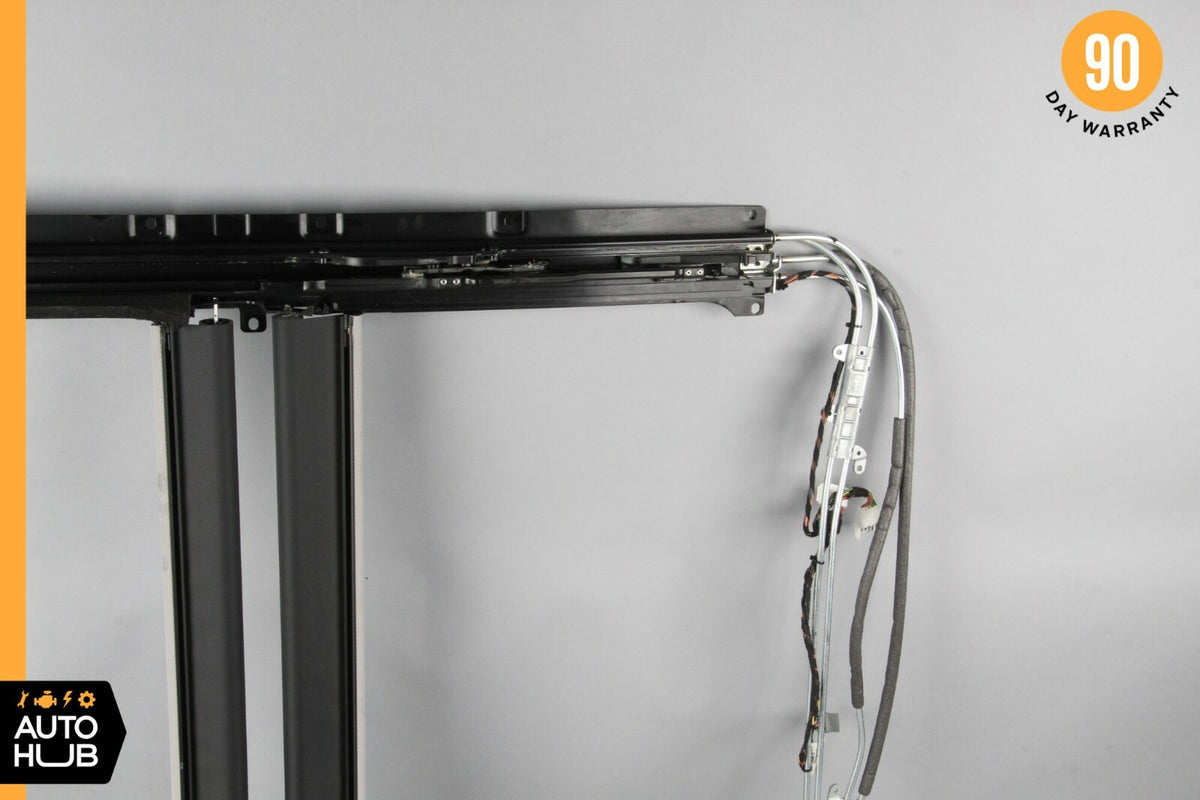 10-13 Mercedes W221 S550 S63 AMG Panoramic Sunroof Guide Rail Frame Track OEM - photo 9
