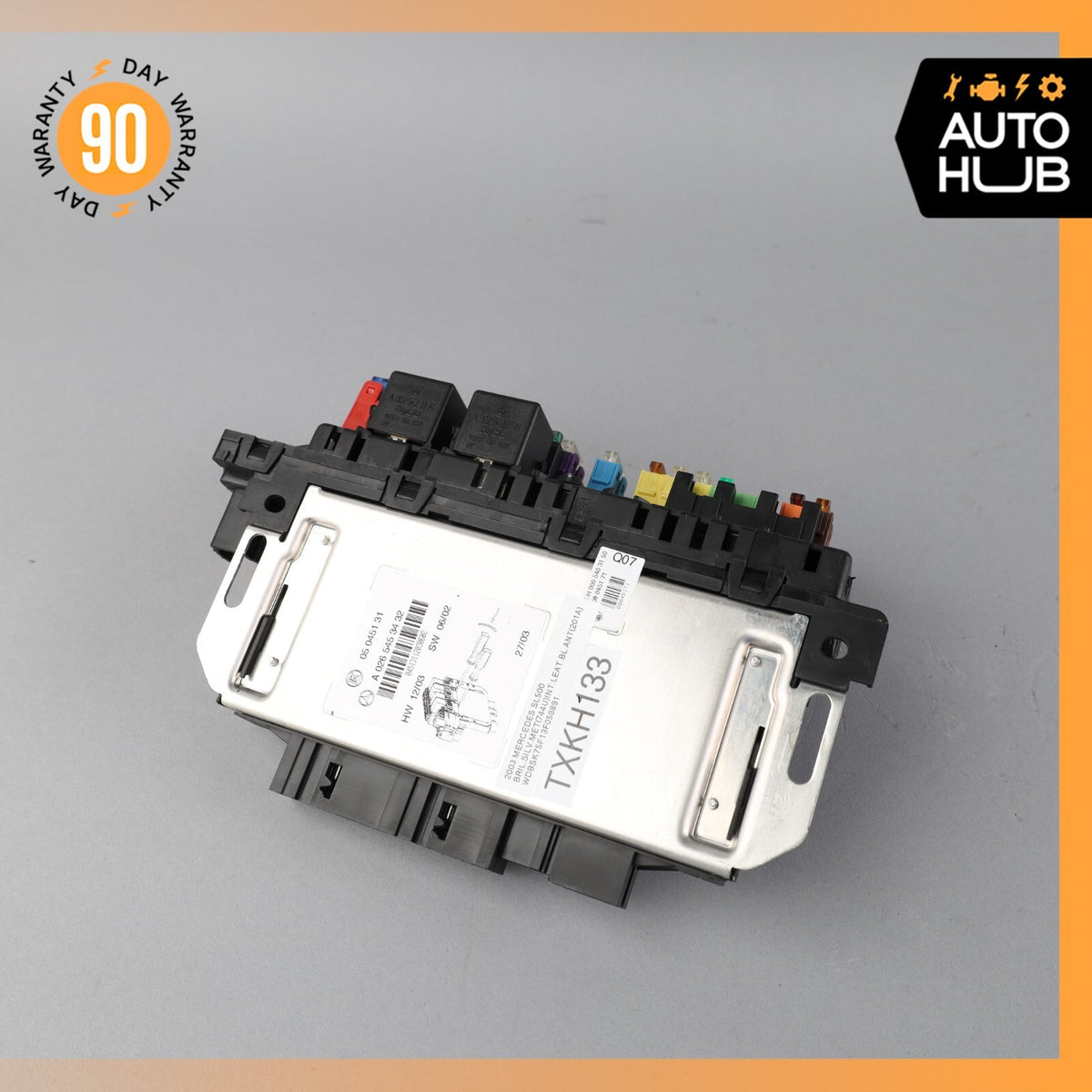 03-12 Mercedes R230 SL500 SL55 AMG SL550 Rear SAM Fuse Box Relay Module OEM - photo 1