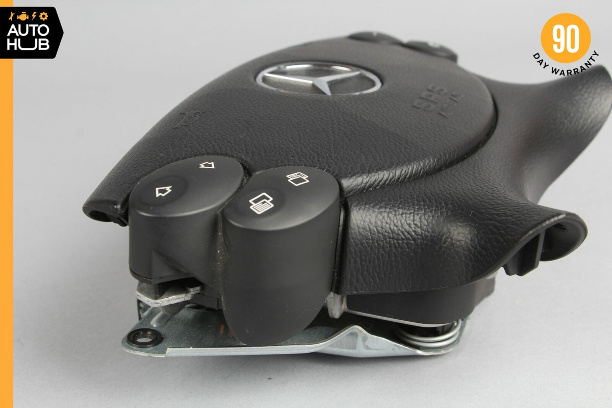 Mercedes W211 E350 CLS500 CLK350 Steering Wheel Airbag Air Bag Black OEM 57k - photo 7