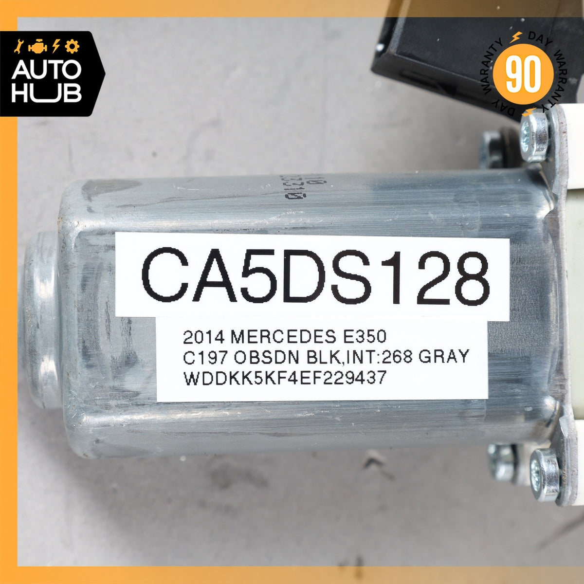 Mercedes W207 E350 Convertible Window Regulator Motor Front Right Side OEM 57k - photo 23