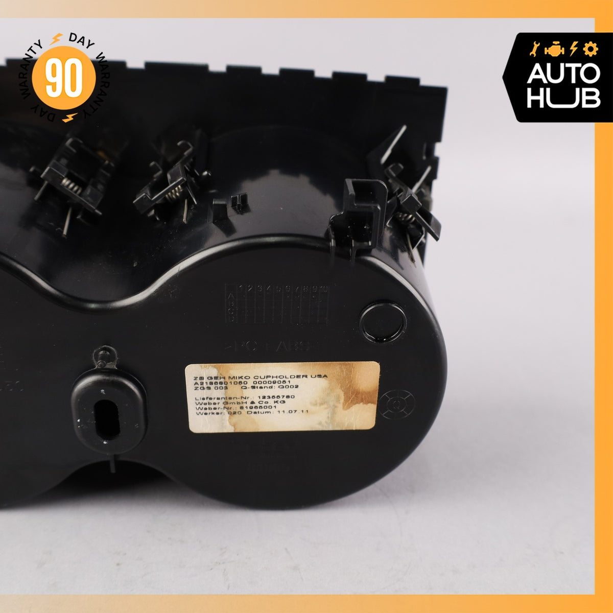 Mercedes W218 CLS550 Center Console Cup Holder Compartment OEM - photo 9