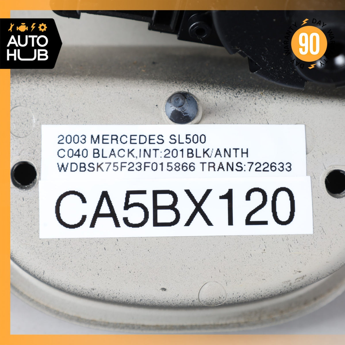 03-12 Mercedes R230 SL500 SL550 SL55 AMG Headlight Control Switch 2305450104 OEM - photo 12