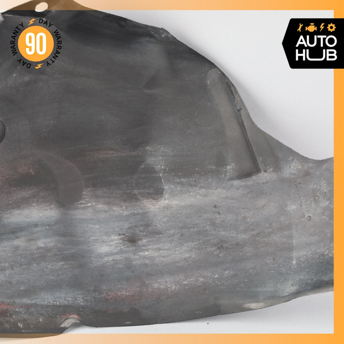02-05 Ford Thunderbird Front Left Fender Rear Liner Splash Shield Cover OEM - photo 3