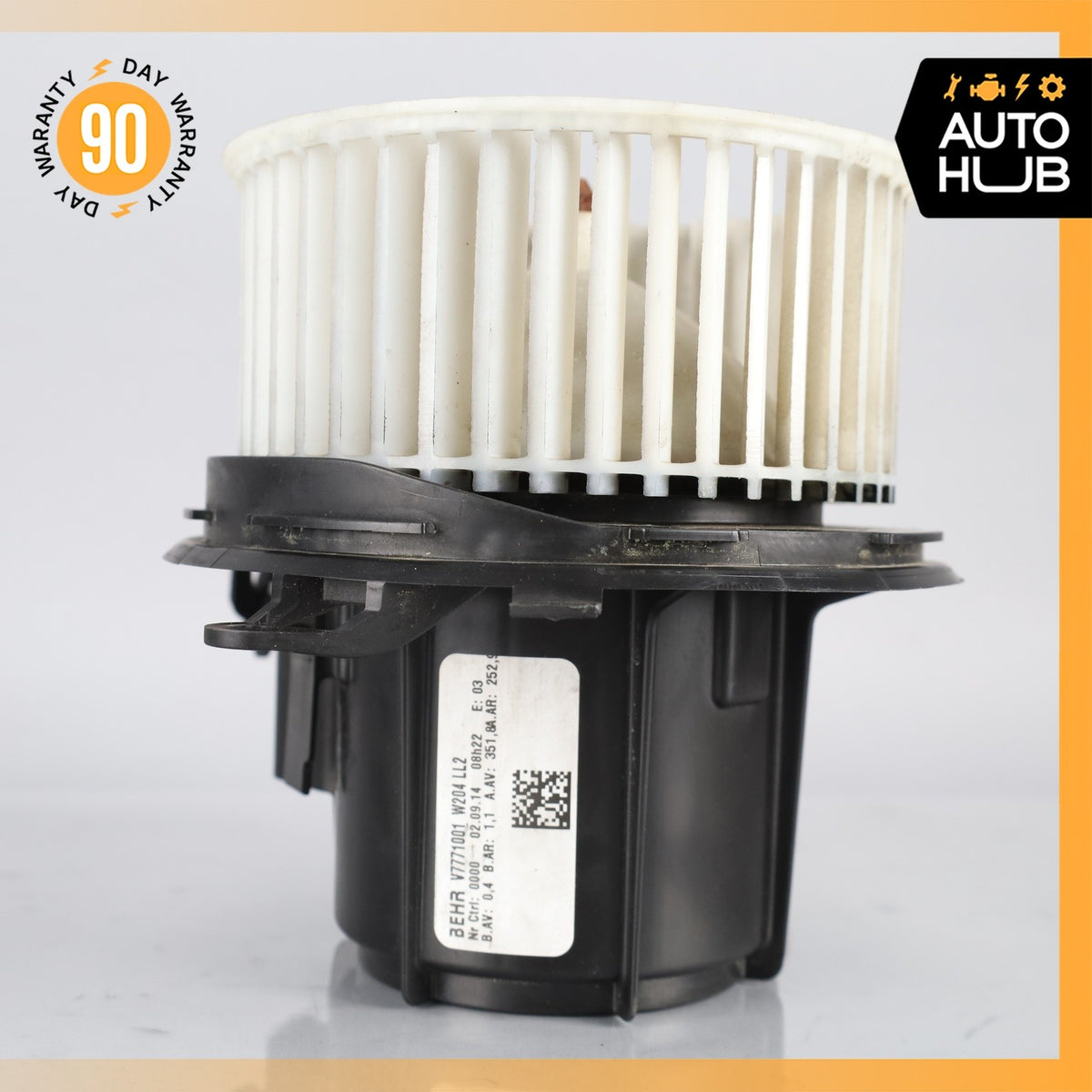 11-20 Mercedes R231 SL400 E550 AC A/C Heater Blower Motor Fan 2128200708 OEM - photo 3