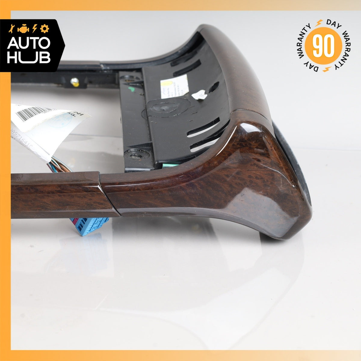 11-18 Audi D4 A8 S8 Central Console Trim Bezel Wood 4H1864348A OEM - photo 11