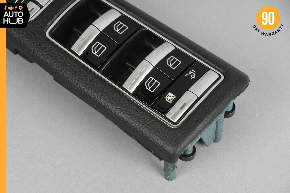 09-13 Mercedes W221 S400 S550 Front Left Side Window Control Switch Black OEM - photo 2