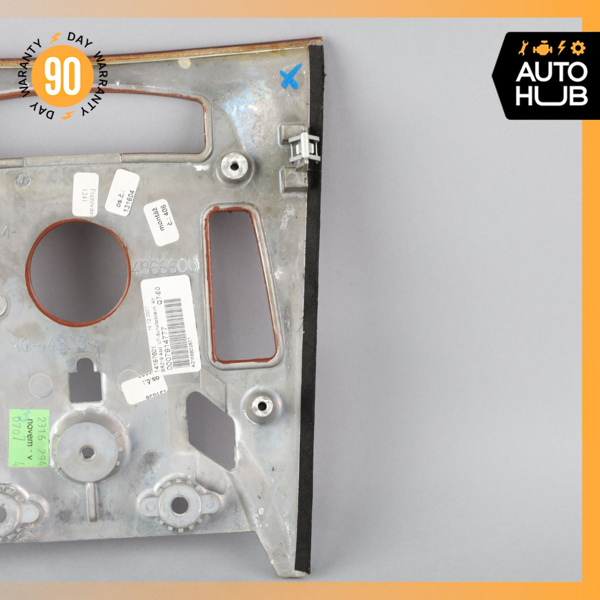 07-14 Mercedes W216 CL63 AMG CL550 Center Console Multi Function Switch Trim OEM - photo 9