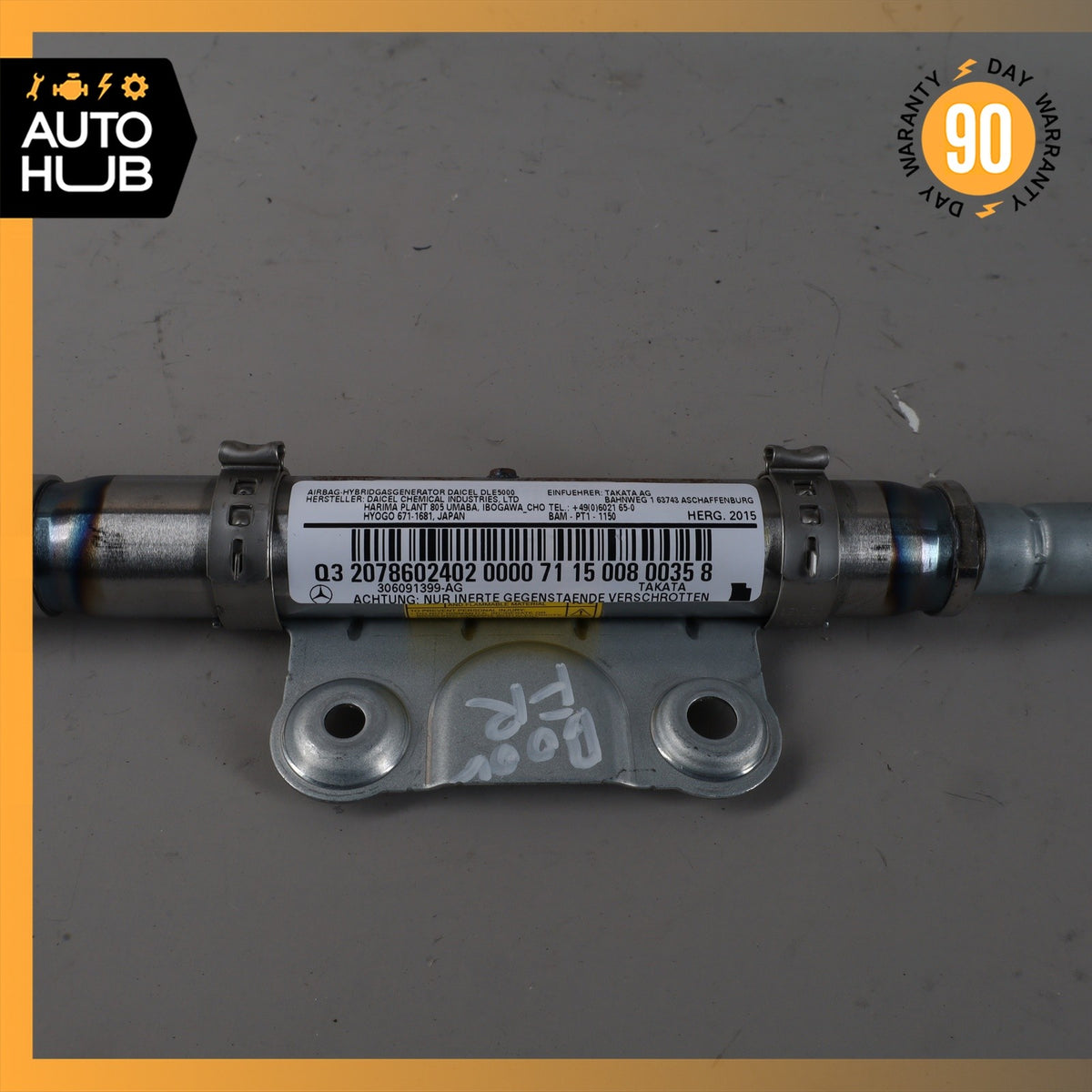 11-17 Mercedes W207 E400 E550 Door Airbag Right Passenger Side 2078602402 OEM - photo 8