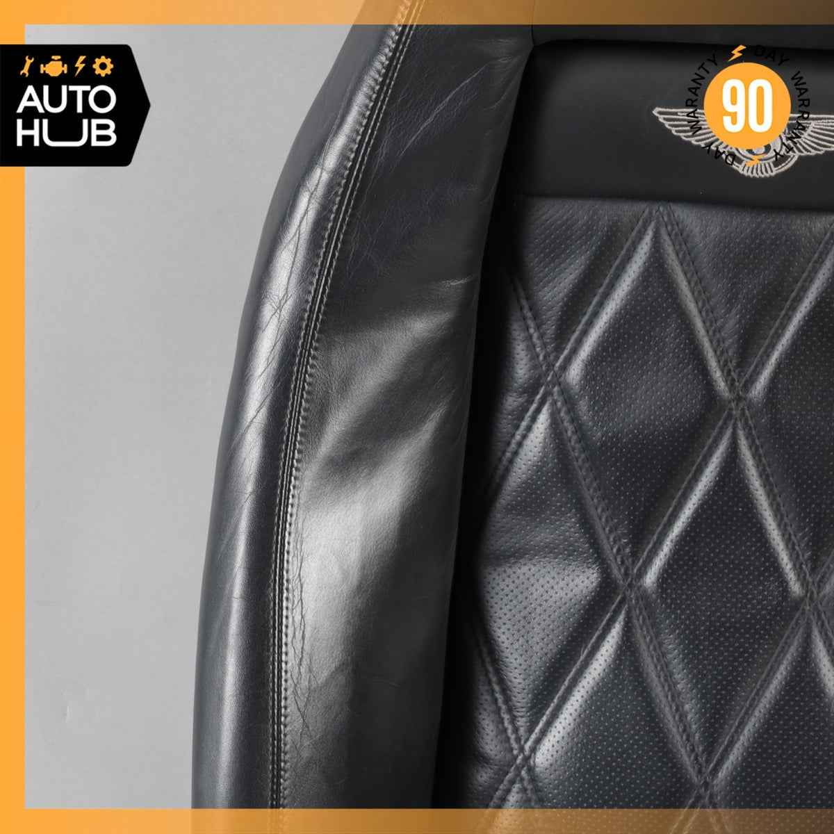 03-10 Bentley Continental GT Front Left Side Top Upper Seat Cushion OEM - photo 5
