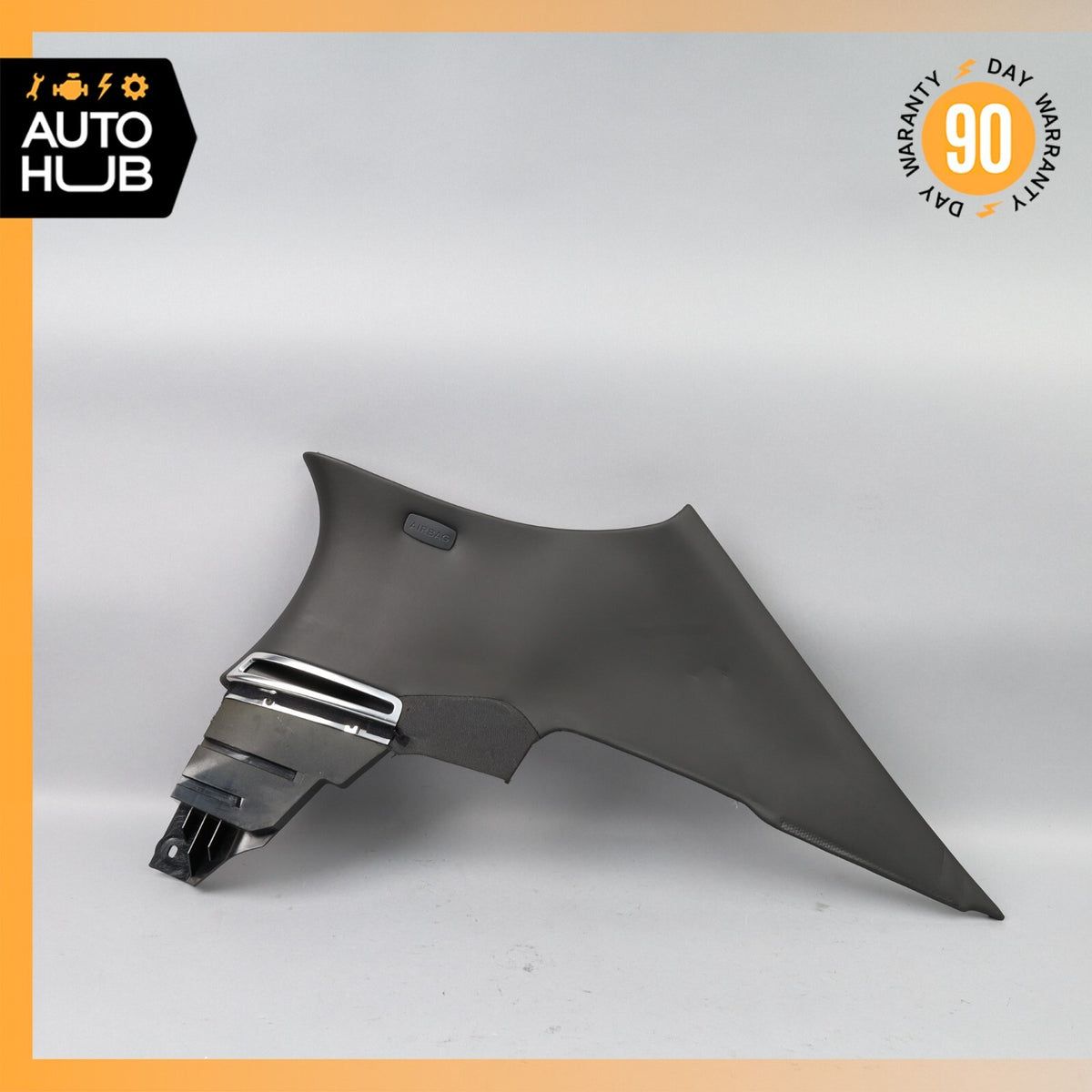 06-13 Bentley Continental Flying Spur Rear Right C-Pillar Cover Trim OEM - photo 1