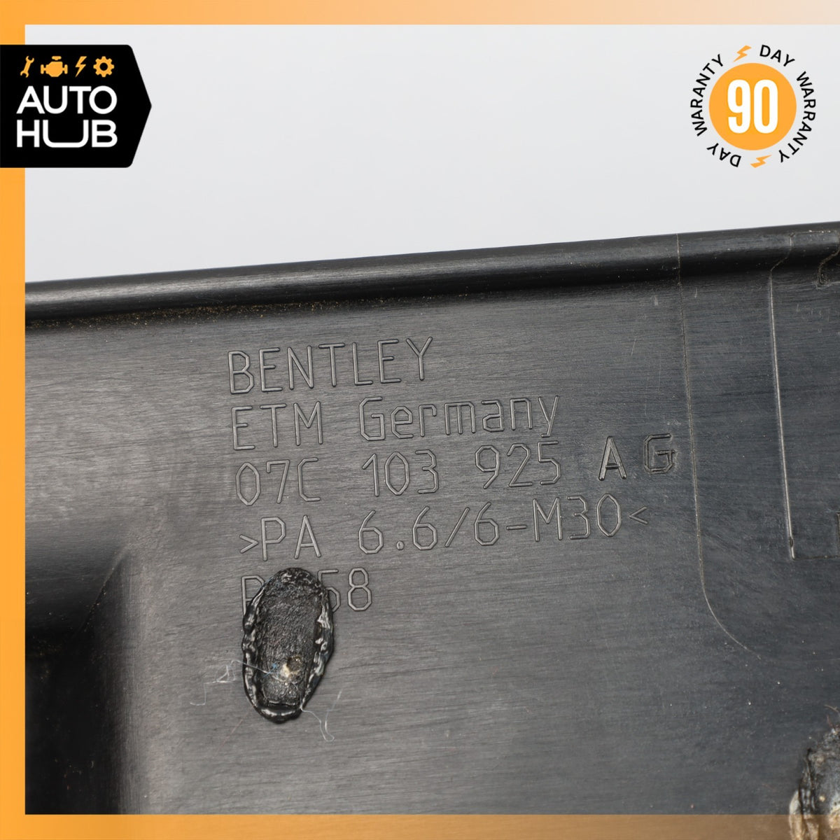 03-13 Bentley Continental GT GTC Engine Compartment Rear Cover Panel OEM - photo 9