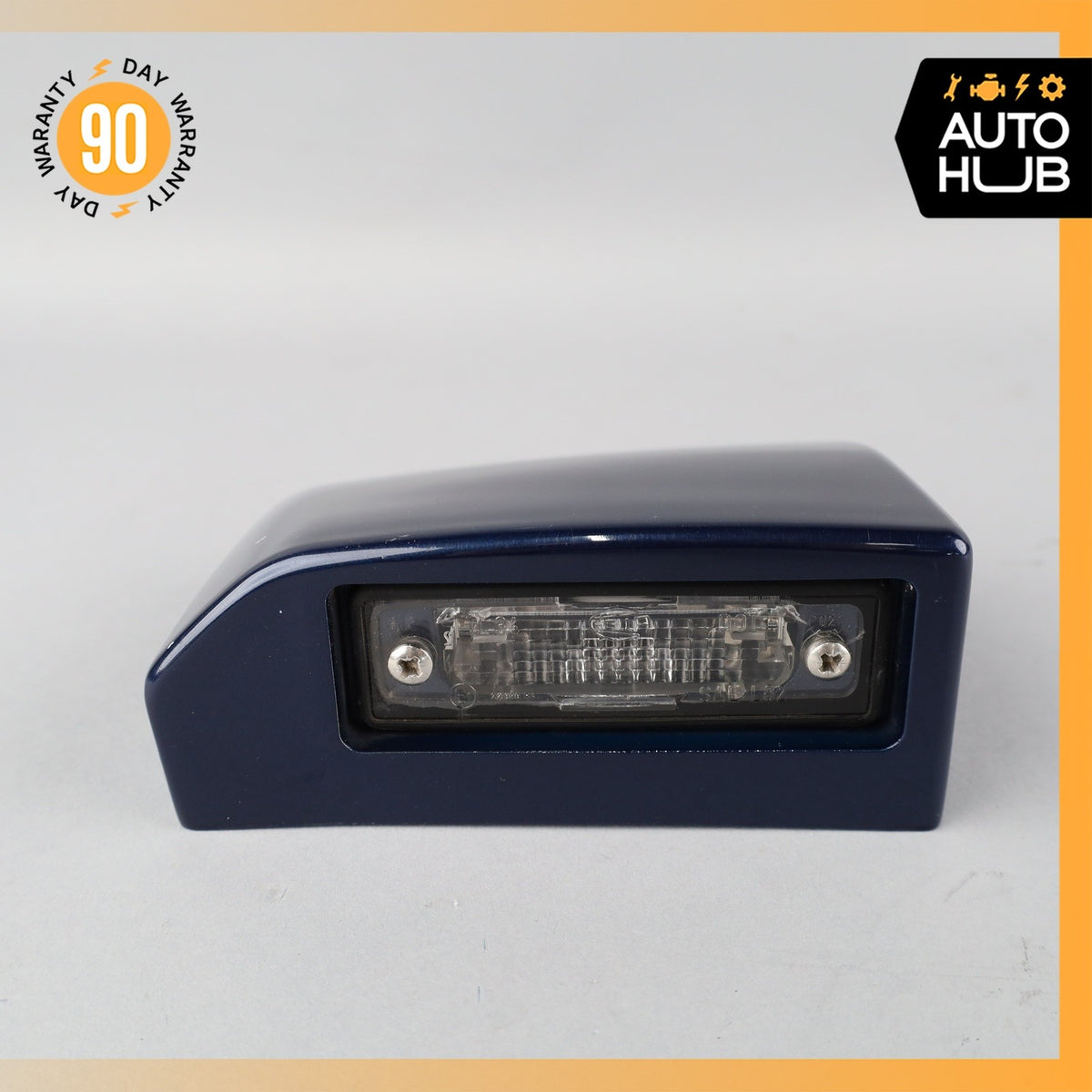 00-04 Aston Martin DB7 Vantage Left Trunk Lid License Plate Light Blue OEM - photo 2