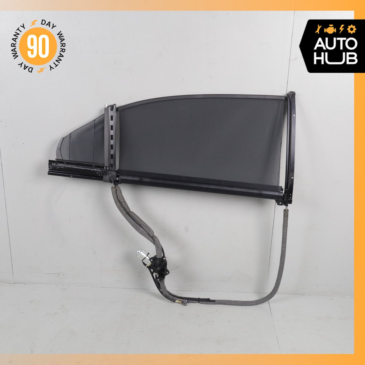 07-13 Mercedes W221 S63 S400 Rear Right Side Door Window Sun Shade Sunshade OEM - photo 2