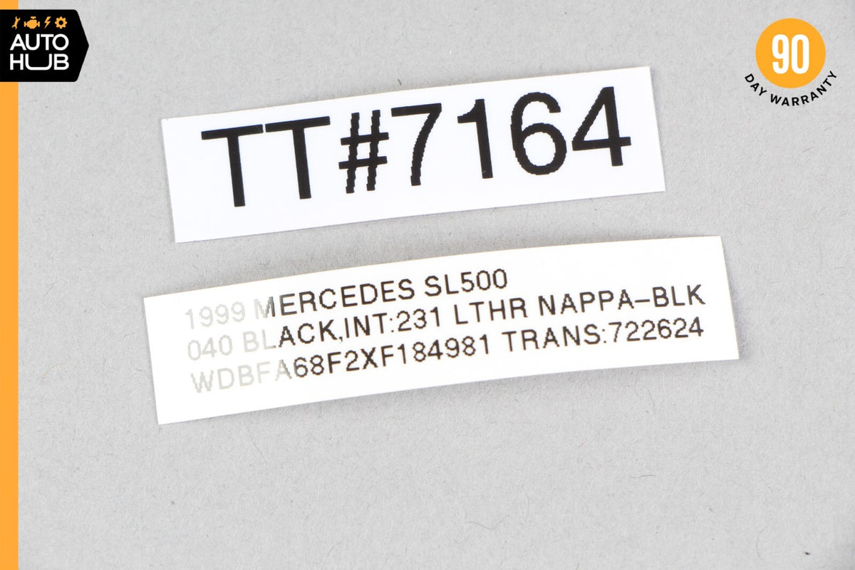 90-02 Mercedes R129 SL500 300SL Central Locking Switch Button 1248215051 OEM - photo 10