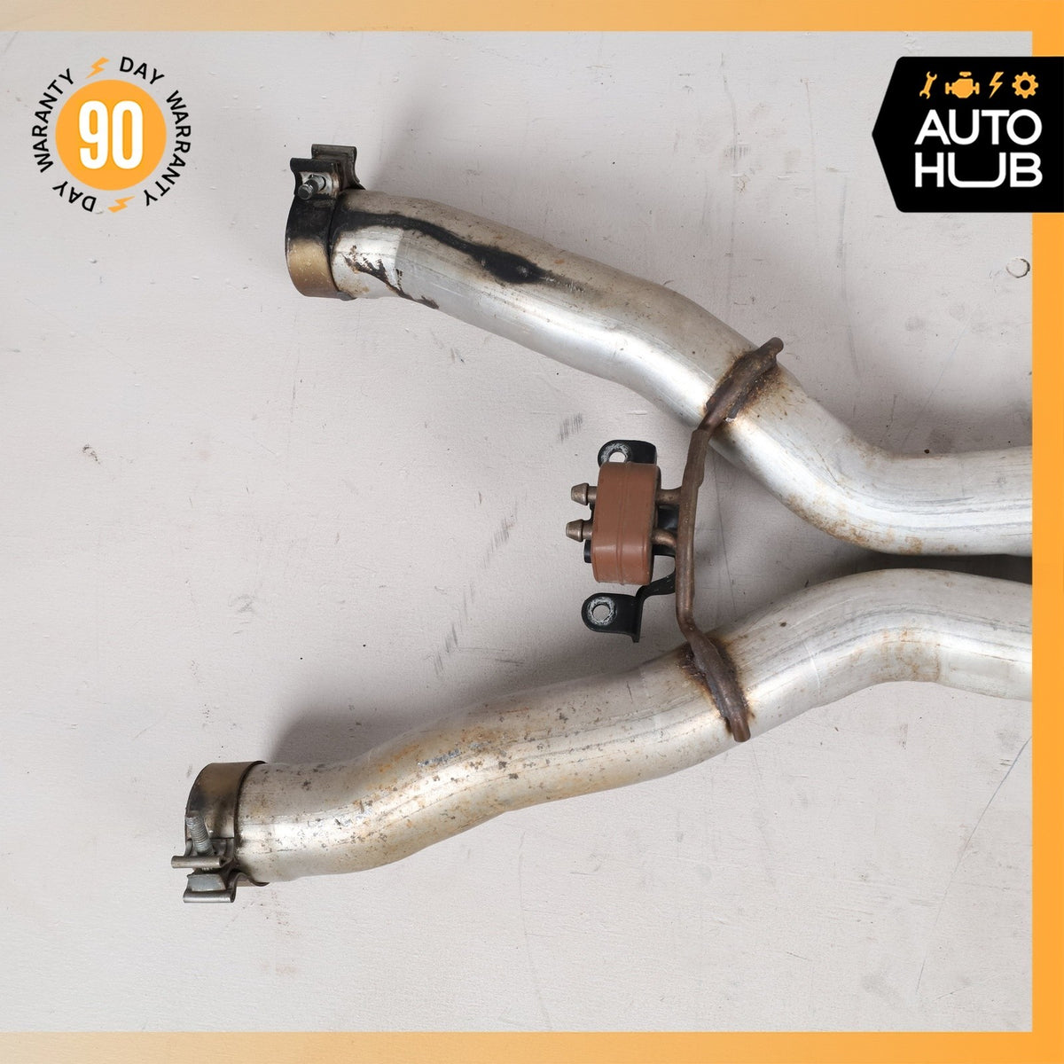14-19 Chevrolet Corvette C7 Exhaust Mid Pipe Center Resonator Silencer OEM 32k - photo 3