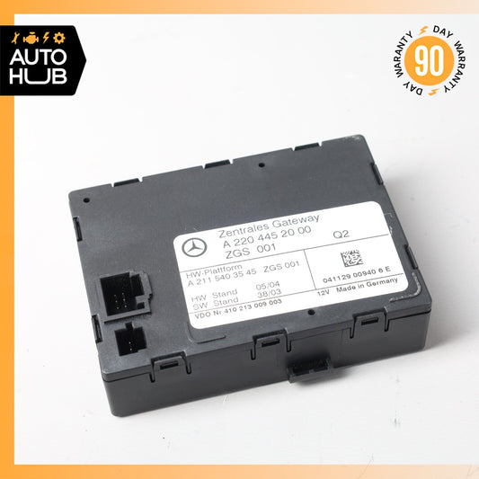 03-11 Mercedes R230 SL500 E320 Central Gateway Control Module 2204452000 OEM - photo 1