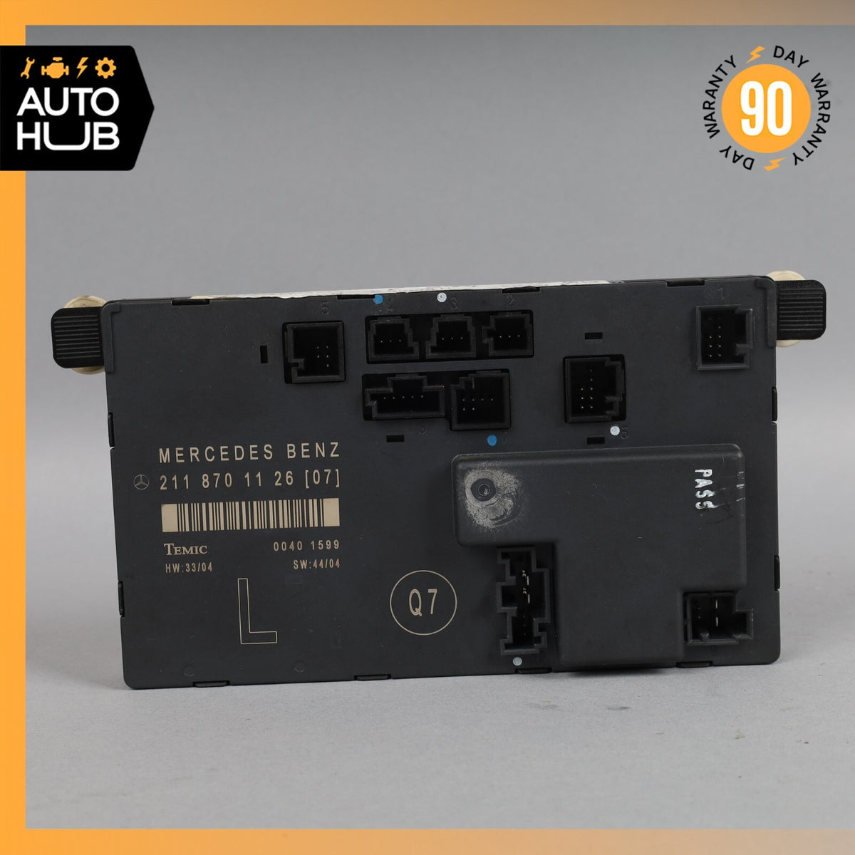03-09 Mercedes W211 E550 E350 Front Left Driver Side Door Control Module OEM - photo 1