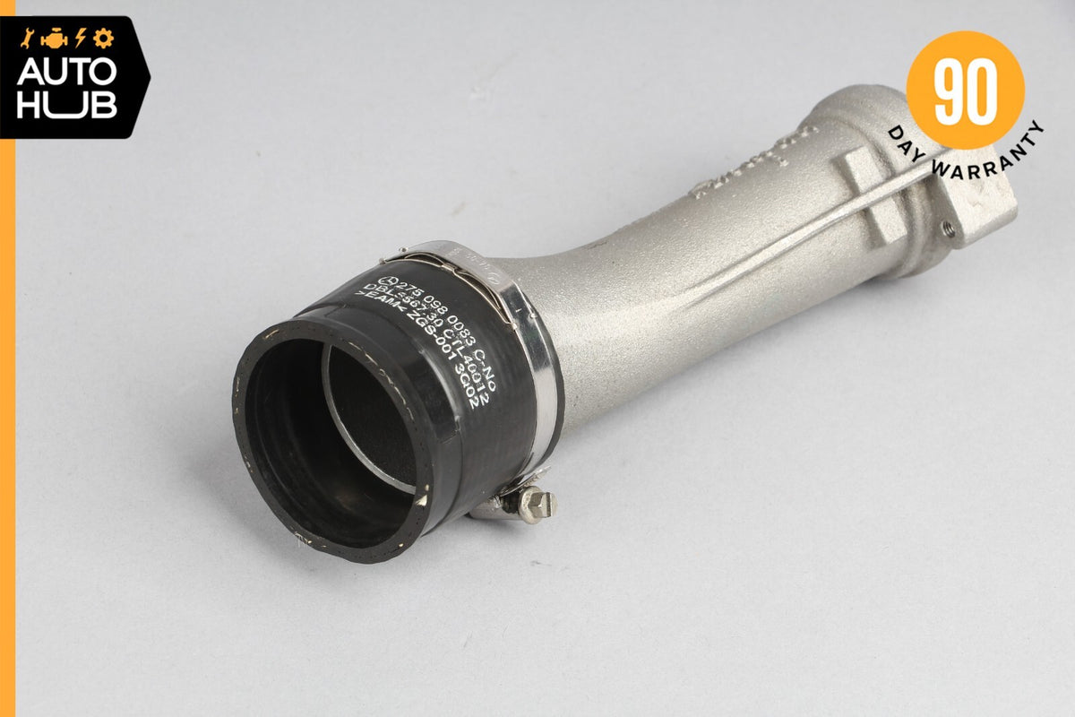 03-12 Mercedes W216 CL600 CL65 AMG Turbocharger Hose Pipe Left 2750980707 OEM - photo 1