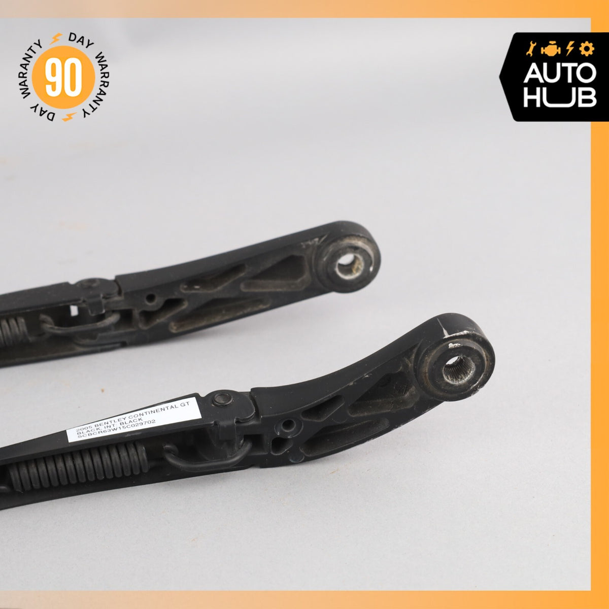 Bentley Continental GT GTC Windshield Washer Wiper Arm Blade Set OEM - photo 10
