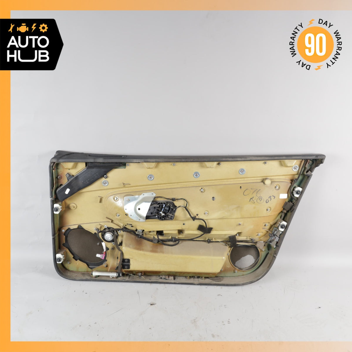 03-10 Bentley Continental GT Left Driver Side Interior Door Panel Black OEM 61k - photo 15